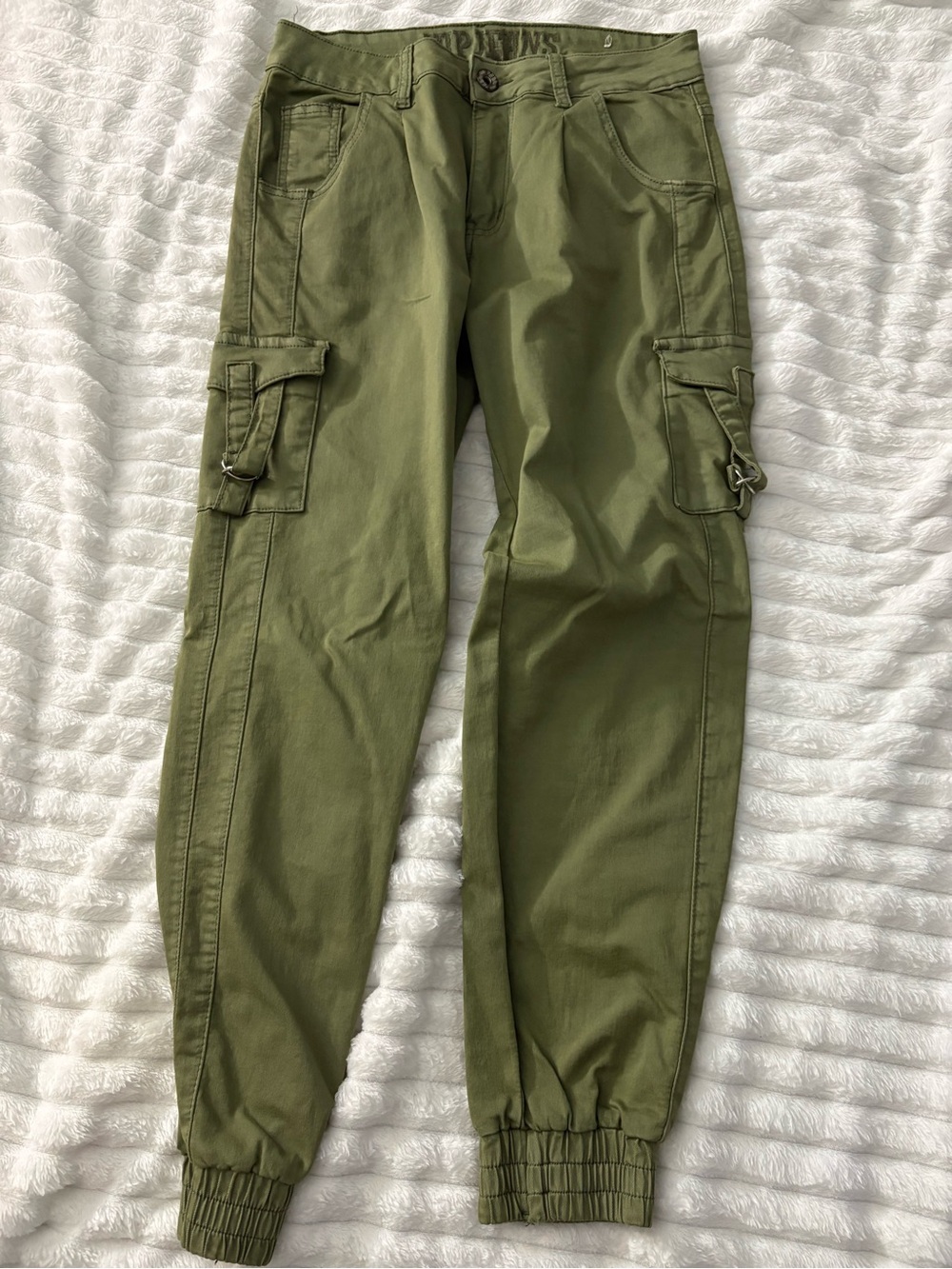 VIP Olive Cargo Jogger Pants - Military Green